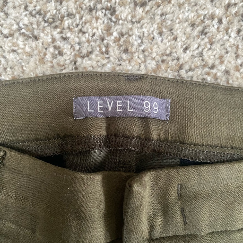 Level 99 Olive Green Pants